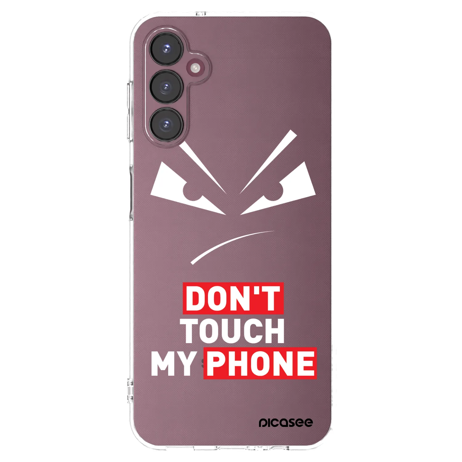 Picasee átlátszó szilikon tok az alábbi mobiltelefonokra Samsung Galaxy A05s A057G - Evil Eye - Transparent