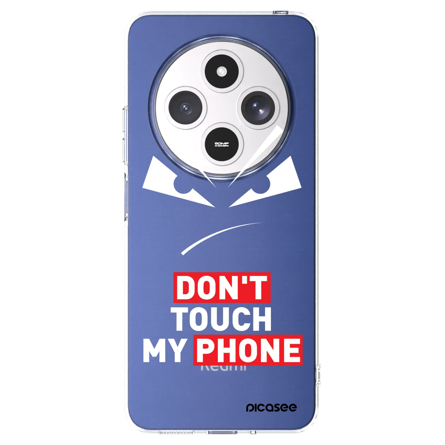 Picasee átlátszó szilikon tok az alábbi mobiltelefonokra Xiaomi Redmi 14C - Evil Eye - Transparent