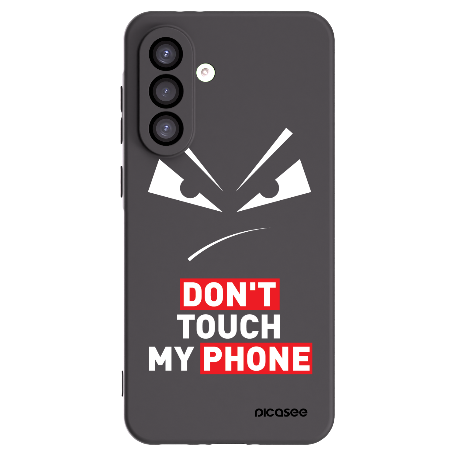 Picasee fekete szilikon tok az alábbi mobiltelefonokra Samsung Galaxy A26 5G A266B - Evil Eye - Transparent