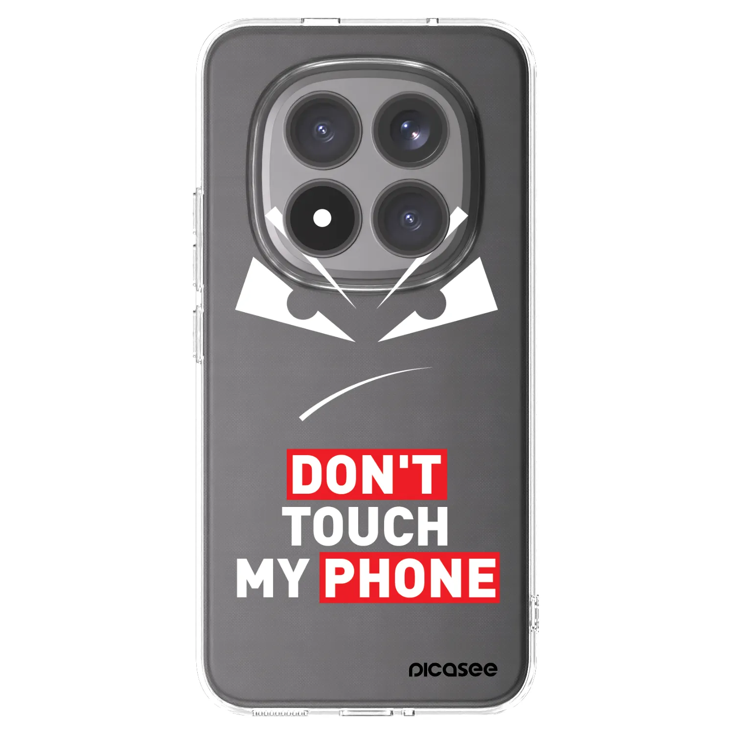 Picasee átlátszó szilikon tok az alábbi mobiltelefonokra Xiaomi Redmi Note 15 Pro+ - Evil Eye - Transparent