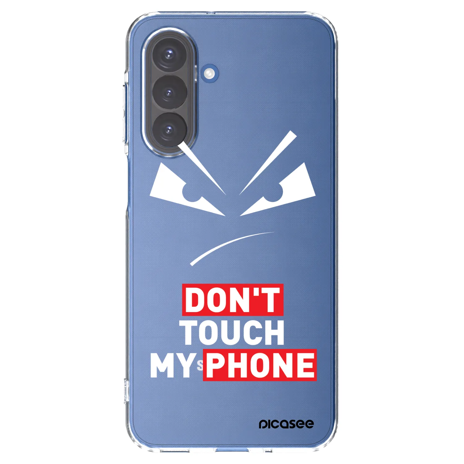 Picasee átlátszó szilikon tok az alábbi mobiltelefonokra Samsung Galaxy A17 5G - Evil Eye - Transparent