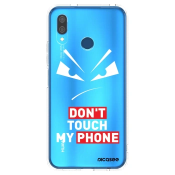 Picasee átlátszó szilikon tok az alábbi mobiltelefonokra Huawei P20 Lite - Evil Eye - Transparent