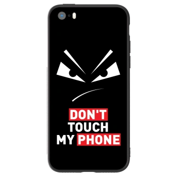 Szilikon tok erre a típusra Apple iPhone 5/5S/SE - Evil Eye - Transparent