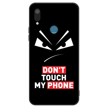 Szilikon tok erre a típusra Huawei Y7 2019 - Evil Eye - Transparent