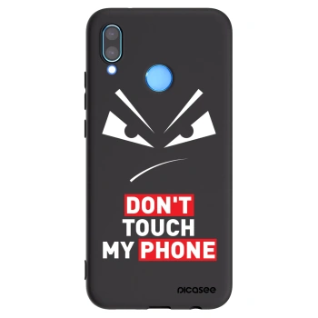 Picasee fekete szilikon tok az alábbi mobiltelefonokra Huawei P20 Lite - Evil Eye - Transparent