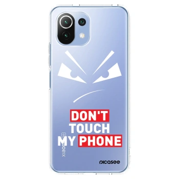 Picasee átlátszó szilikon tok az alábbi mobiltelefonokra Xiaomi Mi 11 Lite - Evil Eye - Transparent