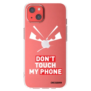 Picasee átlátszó szilikon tok az alábbi mobiltelefonokra Apple iPhone 13 - Evil Eye - Transparent