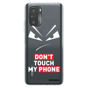 Picasee átlátszó szilikon tok az alábbi mobiltelefonokra Xiaomi Poco F3 - Evil Eye - Transparent