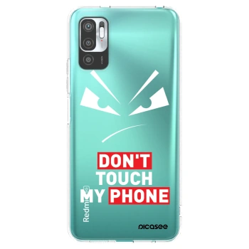 Picasee átlátszó szilikon tok az alábbi mobiltelefonokra Xiaomi Redmi Note 10 5G - Evil Eye - Transparent