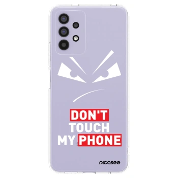 Picasee átlátszó szilikon tok az alábbi mobiltelefonokra Samsung Galaxy A32 4G SM-A325F - Evil Eye - Transparent