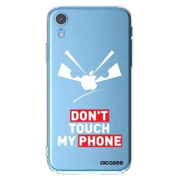 Picasee átlátszó szilikon tok az alábbi mobiltelefonokra Apple iPhone XR - Evil Eye - Transparent