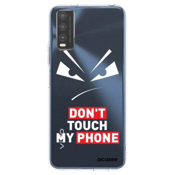Picasee átlátszó szilikon tok az alábbi mobiltelefonokra Vivo Y20s - Evil Eye - Transparent