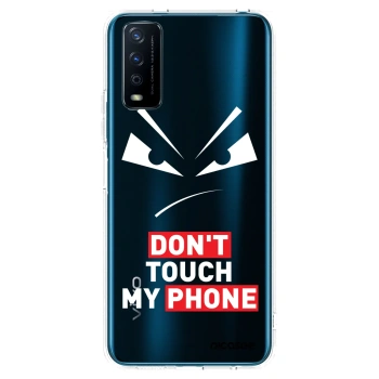 Picasee átlátszó szilikon tok az alábbi mobiltelefonokra Vivo Y11s - Evil Eye - Transparent