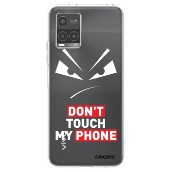 Picasee átlátszó szilikon tok az alábbi mobiltelefonokra Vivo Y33s - Evil Eye - Transparent