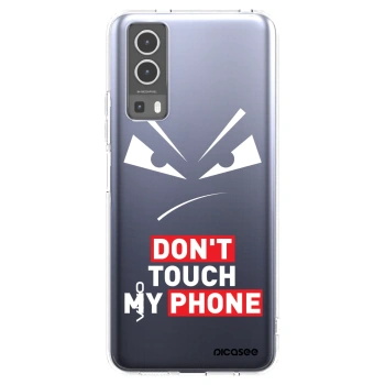 Picasee átlátszó szilikon tok az alábbi mobiltelefonokra Vivo Y72 5G - Evil Eye - Transparent