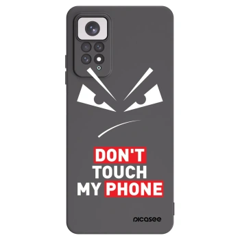 Picasee fekete szilikon tok az alábbi mobiltelefonokra Xiaomi Redmi Note 11 - Evil Eye - Transparent