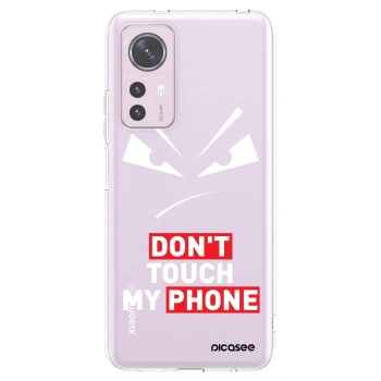 Picasee átlátszó szilikon tok az alábbi mobiltelefonokra Xiaomi 12 - Evil Eye - Transparent