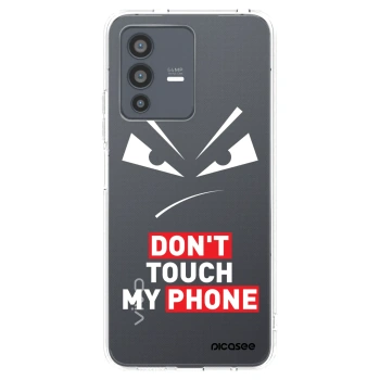 Picasee átlátszó szilikon tok az alábbi mobiltelefonokra Vivo V23 5G - Evil Eye - Transparent