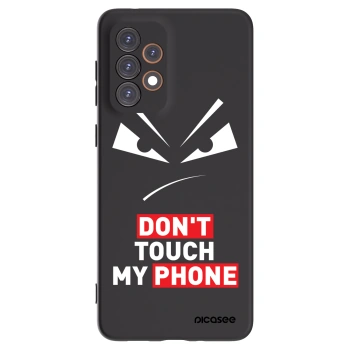 Picasee fekete szilikon tok az alábbi mobiltelefonokra Samsung Galaxy A33 5G A336 - Evil Eye - Transparent