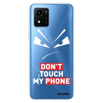 Picasee átlátszó szilikon tok az alábbi mobiltelefonokra Vivo Y01 - Evil Eye - Transparent