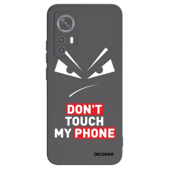 Picasee fekete szilikon tok az alábbi mobiltelefonokra Xiaomi 12X - Evil Eye - Transparent