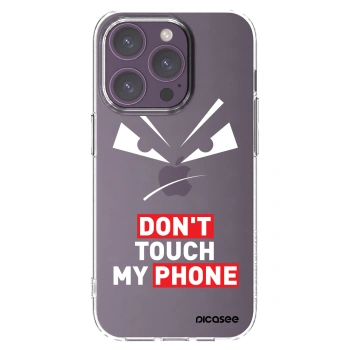 Picasee átlátszó szilikon tok az alábbi mobiltelefonokra Apple iPhone 14 Pro - Evil Eye - Transparent