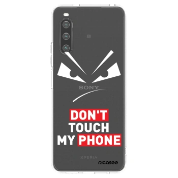 Picasee átlátszó szilikon tok az alábbi mobiltelefonokra Sony Xperia 10 IV 5G - Evil Eye - Transparent