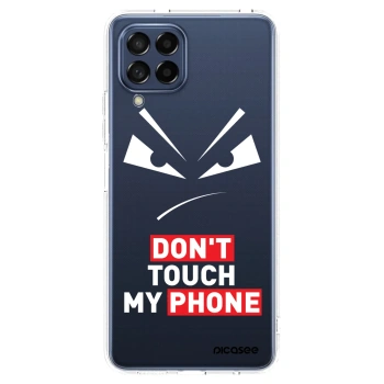 Picasee átlátszó szilikon tok az alábbi mobiltelefonokra Samsung Galaxy M53 5G - Evil Eye - Transparent