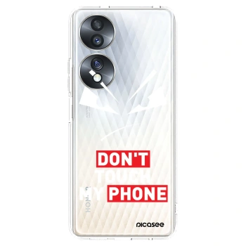 Picasee átlátszó szilikon tok az alábbi mobiltelefonokra Honor 70 - Evil Eye - Transparent