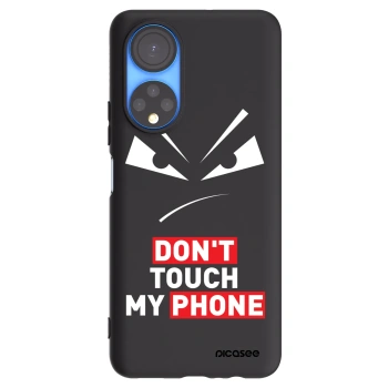 Picasee fekete szilikon tok az alábbi mobiltelefonokra Honor X7 - Evil Eye - Transparent