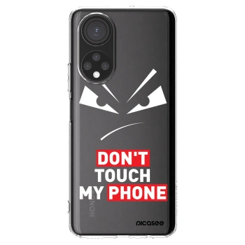 Picasee átlátszó szilikon tok az alábbi mobiltelefonokra Honor X7 - Evil Eye - Transparent