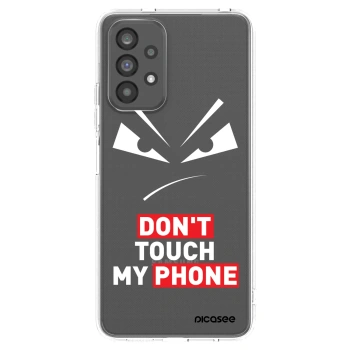 Picasee átlátszó szilikon tok az alábbi mobiltelefonokra Samsung Galaxy A73 5G - Evil Eye - Transparent