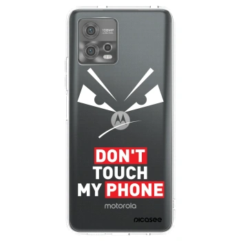 Picasee átlátszó szilikon tok az alábbi mobiltelefonokra Motorola Moto G72 - Evil Eye - Transparent