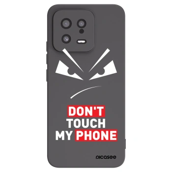 Picasee fekete szilikon tok az alábbi mobiltelefonokra Xiaomi 13 - Evil Eye - Transparent