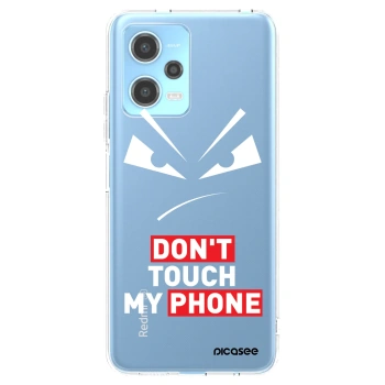 Picasee átlátszó szilikon tok az alábbi mobiltelefonokra Xiaomi Redmi Note 12 5G - Evil Eye - Transparent