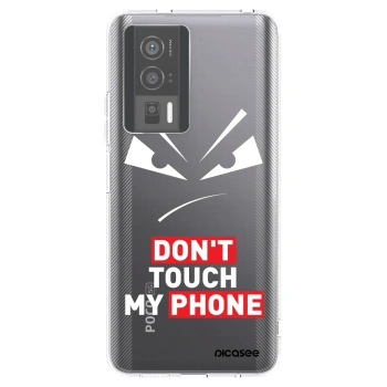 Picasee átlátszó szilikon tok az alábbi mobiltelefonokra Xiaomi Poco F5 Pro 5G - Evil Eye - Transparent