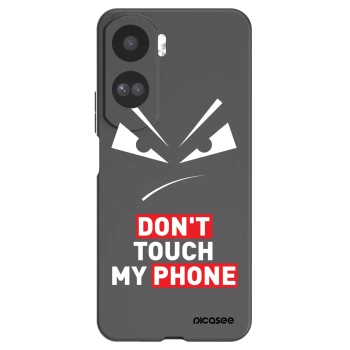 Picasee fekete szilikon tok az alábbi mobiltelefonokra Honor 90 Lite 5G - Evil Eye - Transparent