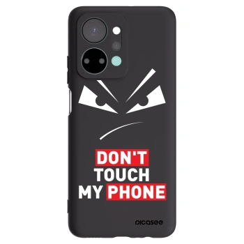Picasee fekete szilikon tok az alábbi mobiltelefonokra Honor X7a - Evil Eye - Transparent