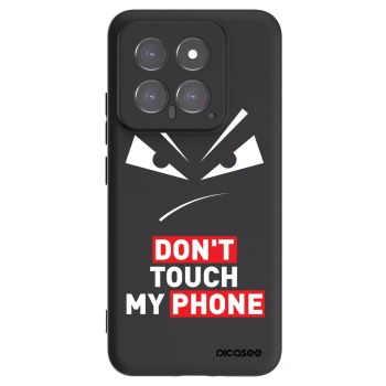 Picasee fekete szilikon tok az alábbi mobiltelefonokra Xiaomi 14 - Evil Eye - Transparent