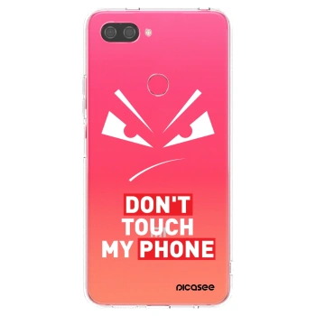 Picasee átlátszó szilikon tok az alábbi mobiltelefonokra Xiaomi Mi 8 Lite - Evil Eye - Transparent