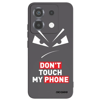 Picasee fekete szilikon tok az alábbi mobiltelefonokra Xiaomi Poco X6 - Evil Eye - Transparent