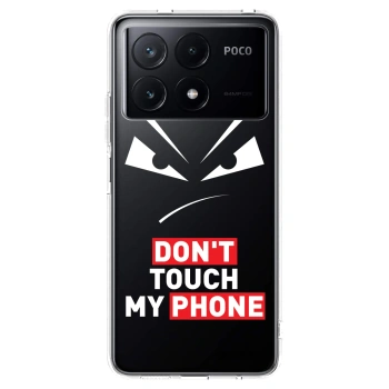Picasee átlátszó szilikon tok az alábbi mobiltelefonokra Xiaomi Poco X6 Pro - Evil Eye - Transparent
