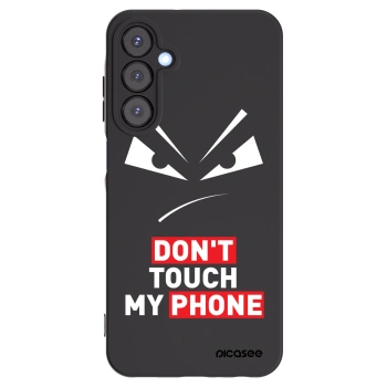 Picasee fekete szilikon tok az alábbi mobiltelefonokra Samsung Galaxy A25 A256B 5G - Evil Eye - Transparent