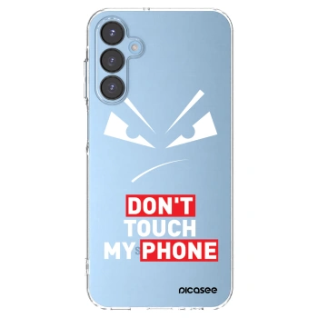 Picasee átlátszó szilikon tok az alábbi mobiltelefonokra Samsung Galaxy A15 A156B 5G - Evil Eye - Transparent