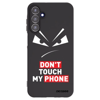 Picasee fekete szilikon tok az alábbi mobiltelefonokra Samsung Galaxy A15 A155F 4G - Evil Eye - Transparent
