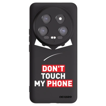 Picasee fekete szilikon tok az alábbi mobiltelefonokra Xiaomi 14 Ultra - Evil Eye - Transparent