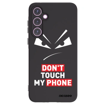 Picasee fekete szilikon tok az alábbi mobiltelefonokra Samsung Galaxy A35 5G A356B - Evil Eye - Transparent