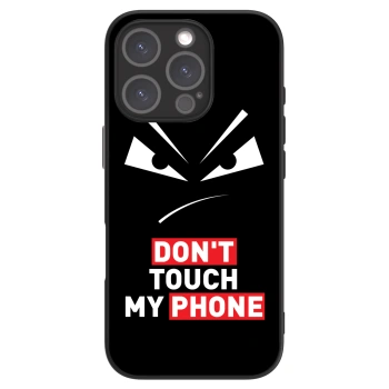 Szilikon tok erre a típusra Apple iPhone 16 Pro - Evil Eye - Transparent