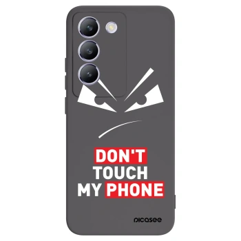 Picasee fekete szilikon tok az alábbi mobiltelefonokra Vivo V40 SE 5G - Evil Eye - Transparent
