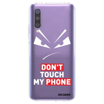 Picasee átlátszó szilikon tok az alábbi mobiltelefonokra Xiaomi Mi 9 - Evil Eye - Transparent
